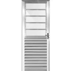 Porta Basculante SPP em Alumínio VL Esquerda 210x80cm Aluvid