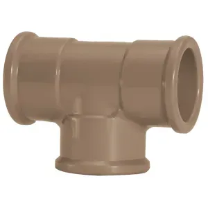 Tê Soldável para Água Fria 25mm Amanco