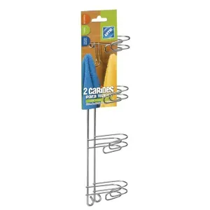 CABIDE TOALHA ARTHI 4 GANCHOS 2PCS CR