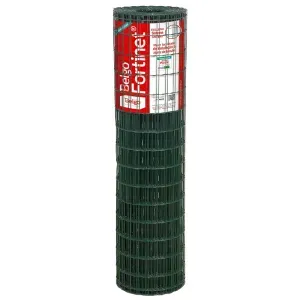 TELA SOLDÁVEL REVESTIDA 25M BELGO 5X10 FIO 2,5 ALT1,52