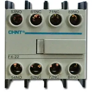 Contato Auxiliar com 4 Contatos F4-04 NA Chint