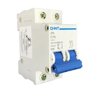 DISJUNTOR BIPOLAR CHINT DIN CURVA C 6A 3KA