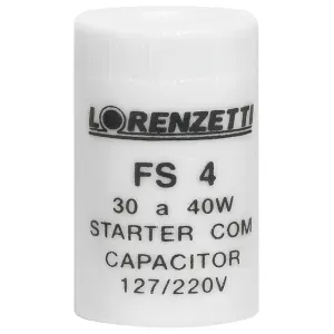 Starter Lâmpada Fluor 30/40w Lorenzetti 25 Peças