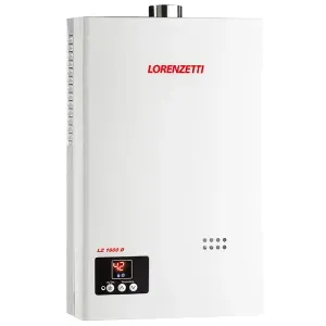 Aquecedor de Água a Gás LZ1600DGLP 348kcal 80mca Lorenzetti