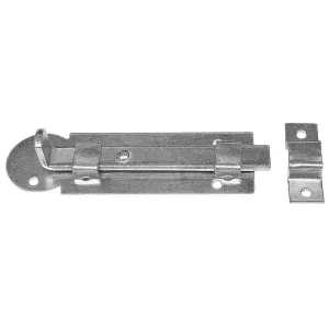 Ferrolho Chato Tipo Leve 4,0" - Zincado Loth