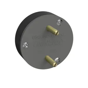 PINO FLECHA LUMIBRAS 2X20A NYLON FIBRA CINZA