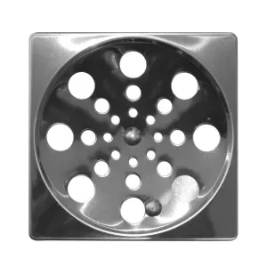 GRELHA ABRE FECHA OVERTIME INOX QUADRADA 150MM