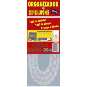 ORGANIZADOR FIOS OVERTIME JAPONES BRANCO 1M