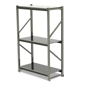Mini Porta Pallet Continuação Slim Cinza 2m S/A Gondolas
