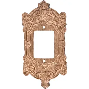 Espelho Plástico Bronze Tecnoplast 3 Teclas 4x2