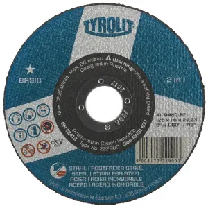 Disco de Corte para Metal 7"1/8X7/8 Basic Tyrolit