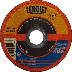 Disco de Corte Fino Premium para Aço Inox 7"x1,6mm Tyrolit