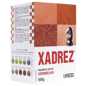 PÓ XADREZ 500G VERMELHO