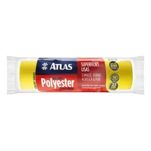 Rolo de Espuma em Poliéster para Pintura 23cm Atlas