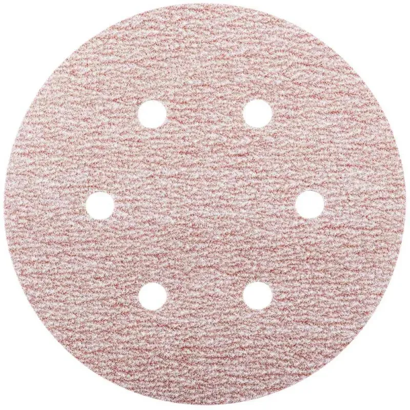 Disco de Lixa Tipo Velcro Grão 180 6" 152mm Worker