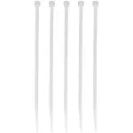 Abraçadeira Nylon 4,8mm x 300mm Branca Kala 100 Peças
