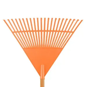 Vassoura Plástica para Jardim 22 Dentes Max Ferramentas