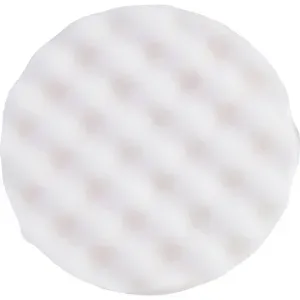 Boina de Espuma para Refino Automotivo 165mm Branca Worker