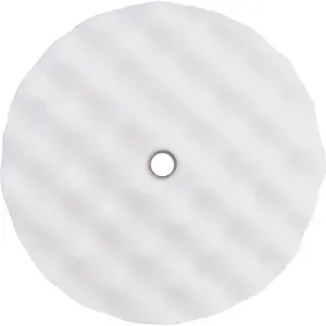 Boina de Espuma Dupla Face para Polimento Branca Worker