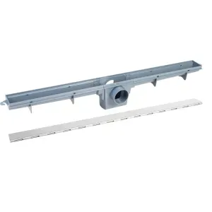 Ralo Linear para Esgoto Inox Sifonado Grelha 70cm Amanco