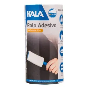 Refil Para Rolo Adesivo 100mmx4,1m 2 Peças Com 30 Folhas Kala