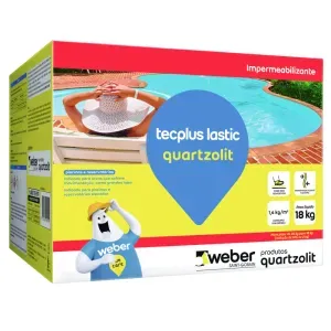 Tecplus Lastic Impermeabilizante 18KG Quartzolit