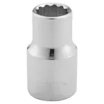 Soquete Estriado Encaixe 1/2" 1" Worker