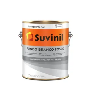 Tinta Fundo Branco Fosco 3,6L Suvinil