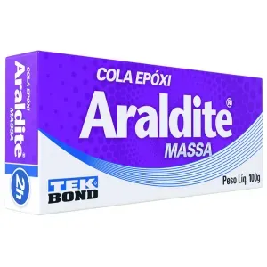 Adesivo Massa Epoxi Araldite 100 Gramas Tekbond