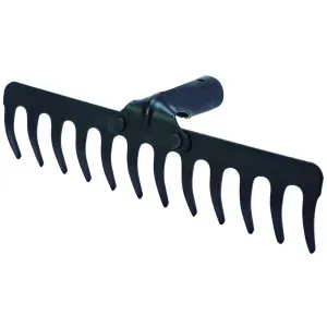 Ancinho Reforçado 12 Dentes Sem Cabo Collins