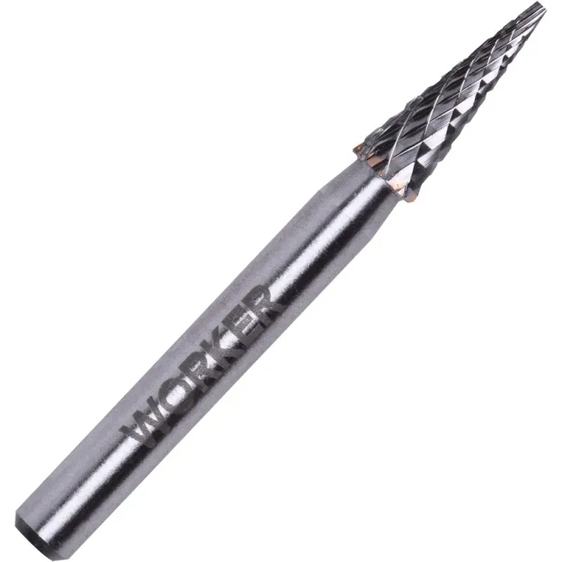 Lima Rotativa Cônica 10mm Quebra Cavaco Worker