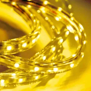 Fita LED Amarela 5W IP67 20m 127V Taschibra
