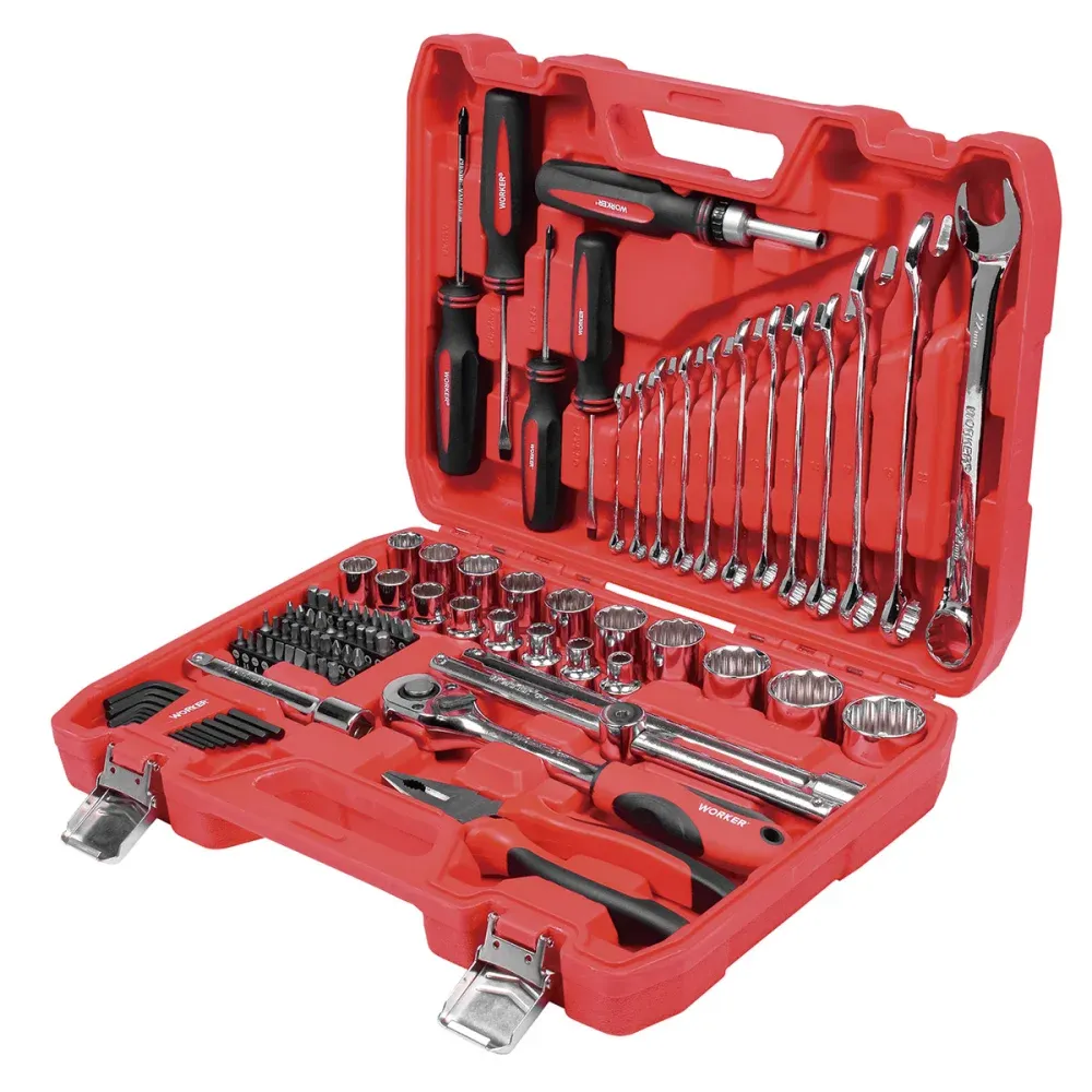 samuraitools Jogo de Ferramentas Worker 94 Peças | Para Manutenção Compreta