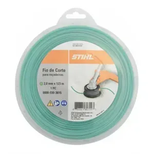 Fio de Corte Redondo para Roçadeira  2Mm X 123M Verde Stihl