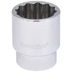 Soquete Estriado Encaixe 1/2" 26mm Worker