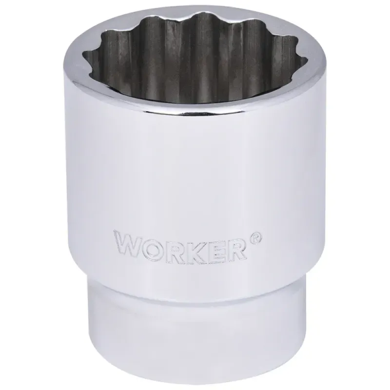 Soquete Estriado Encaixe 1/2" 26mm Worker