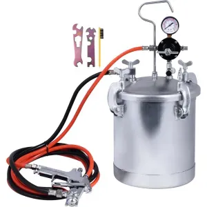 Tanque de Pressão Com Pistola 40ps1 300l/Min 10L Worker