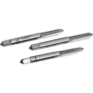 Jogo de Macho Manual Din351 BSW 1/4"X20" 3 Peças Worker