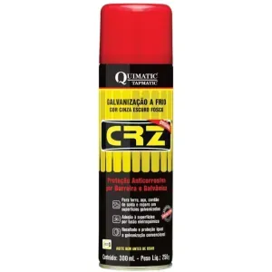 Galvanização a Frio em Spray CRZ 300ml Quimatic