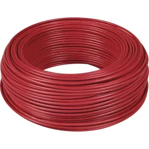 Cabo Flexível 4mm Vermelho 450/750V 15m Cobrecom