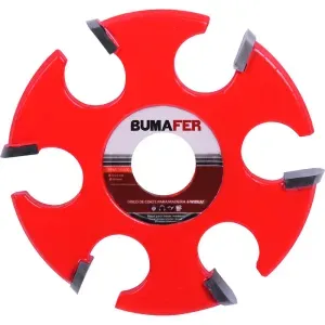 Disco de Corte para Madeira 6 Wideas 108x22,23mm Bumafer