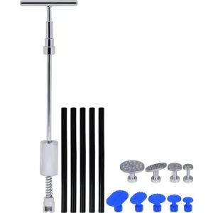 Kit Repuxador para Martelinho de Ouro 15 Peças Bumafer