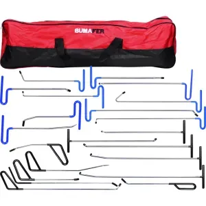 Kit de Hastes para Martelinho de Ouro 21 Peças Bumafer