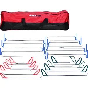 Kit Hastes Martelinho e Ouro 30 Peças Bumafer