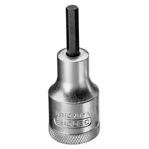 Chave de Soquete Hexagonal em Cromo Vanádio 1/2" 4mm Gedore