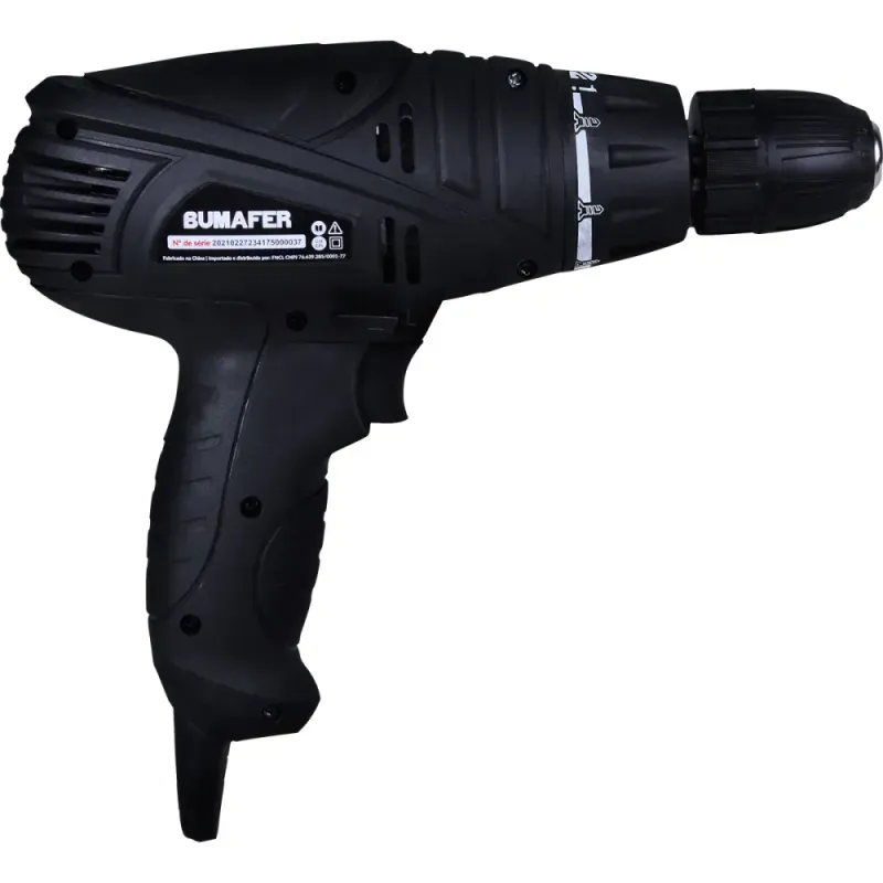 Furadeira Parafusadeira 3/8" 750rpm 280W 127V Bumafer