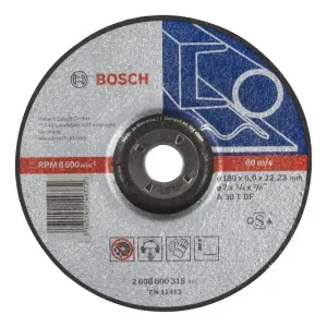 Disco Expert Desbaste para Metal Deprimido 180x6mm Bosch