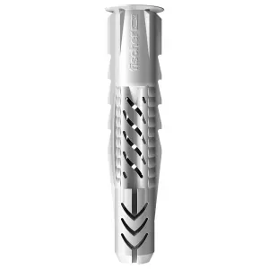 Bucha de Nylon UX6 com 100 Peças Fischer