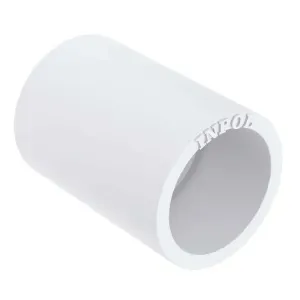 Luva Encaixe em PVC 1" Branca Inpol