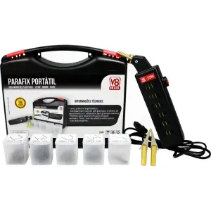 Soldador Portátil de Plástico e Parachoque Parafix 220V V8 Brasil